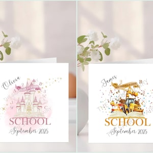 When I Wake Up First Day Of School For Boy, First Day of School For Girl