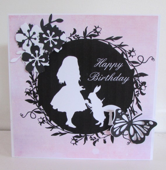 Alice Au Pays Des Merveilles Carte Danniversaire Etsy Alice Au Pays Des Merveilles Carte Danniversaire Etsy