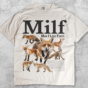 Mann ich liebe Füchse Vintage T-Shirt, lustiges Tier Meme Grafik T-Shirt, Retro Wildtier Liebhaber Shirt, Humor Natur Geschenk, Unisex 90er Jahre Y2K Stil Top