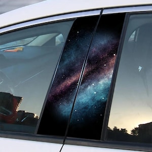 Unique Car Pillar Wrap - premium limited series &quot;SPACE&quot;