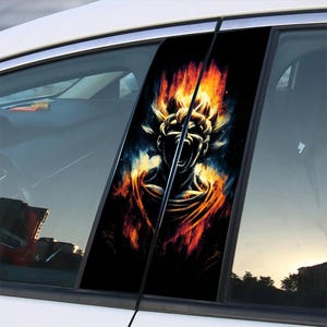 Dragon Ball Z Vinyl Decal Sticker Set - Dragon Balls, For Cars, Trucks, Windows