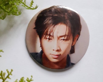 RM pin,bts rm badge,kim namjoon,bts pin,bts badge,bts button,bts gift,bts army,bts christmas,rm pin button,rm indigo