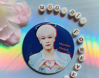 Moonbin Astro pin button,astro pin,astro badge,moonbin,kpop badge,kpop pin,kpop astro,kpop moonbin