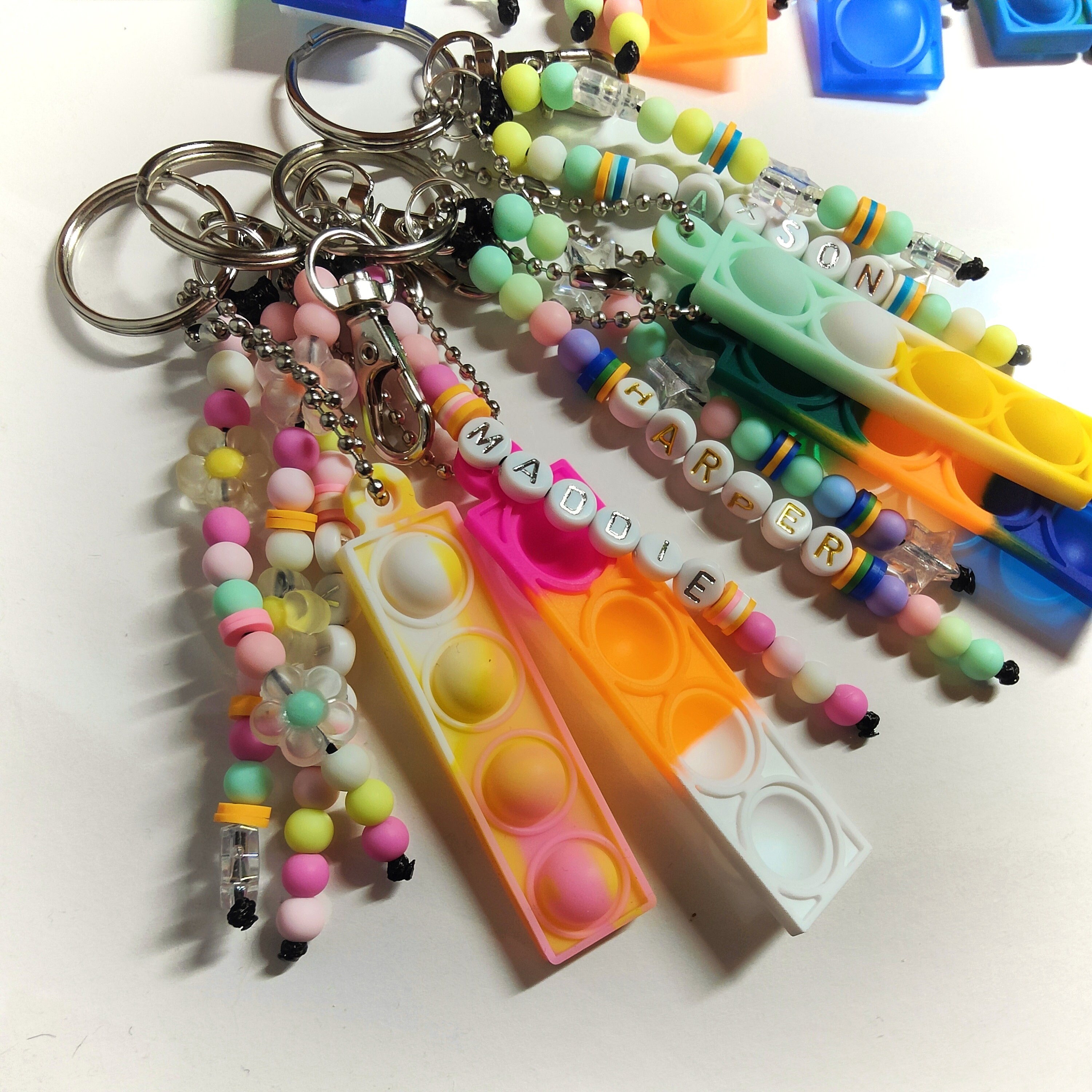 Custom Kids Name Tag,school Bag Tag,name Keychain,children Name Tag ...
