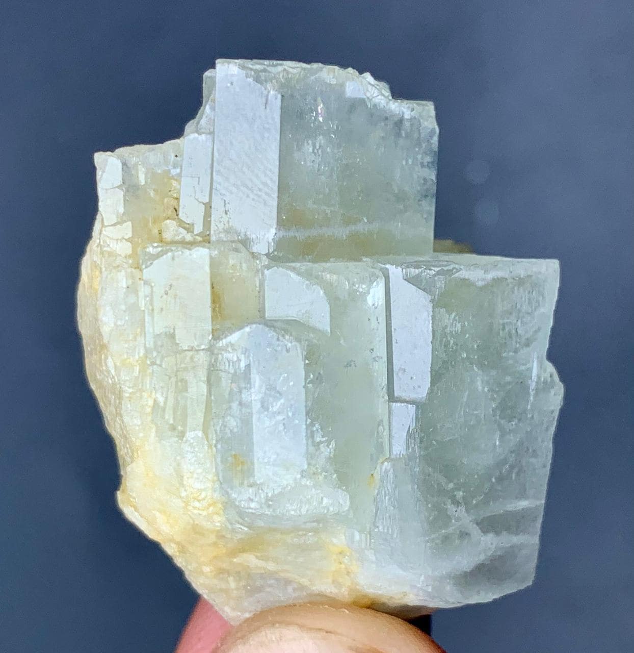 31gアクアマリン結晶標本 - パキスタン産天然ベリル鉱物 - Etsy 日本