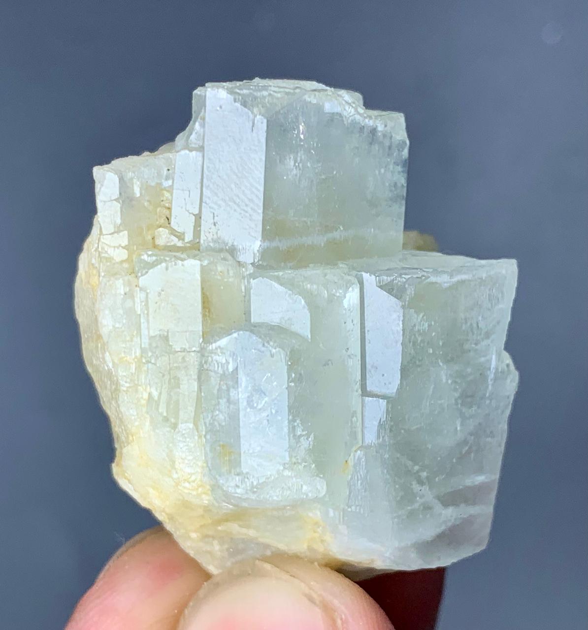 31gアクアマリン結晶標本 - パキスタン産天然ベリル鉱物 - Etsy 日本