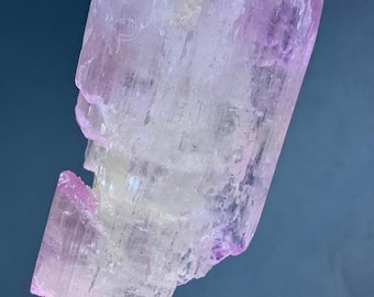 72g Natural Kunzite Crystal | Pink Spodumene Raw Gemstone Specimen from Afghanistan | Collector Grade Mineral