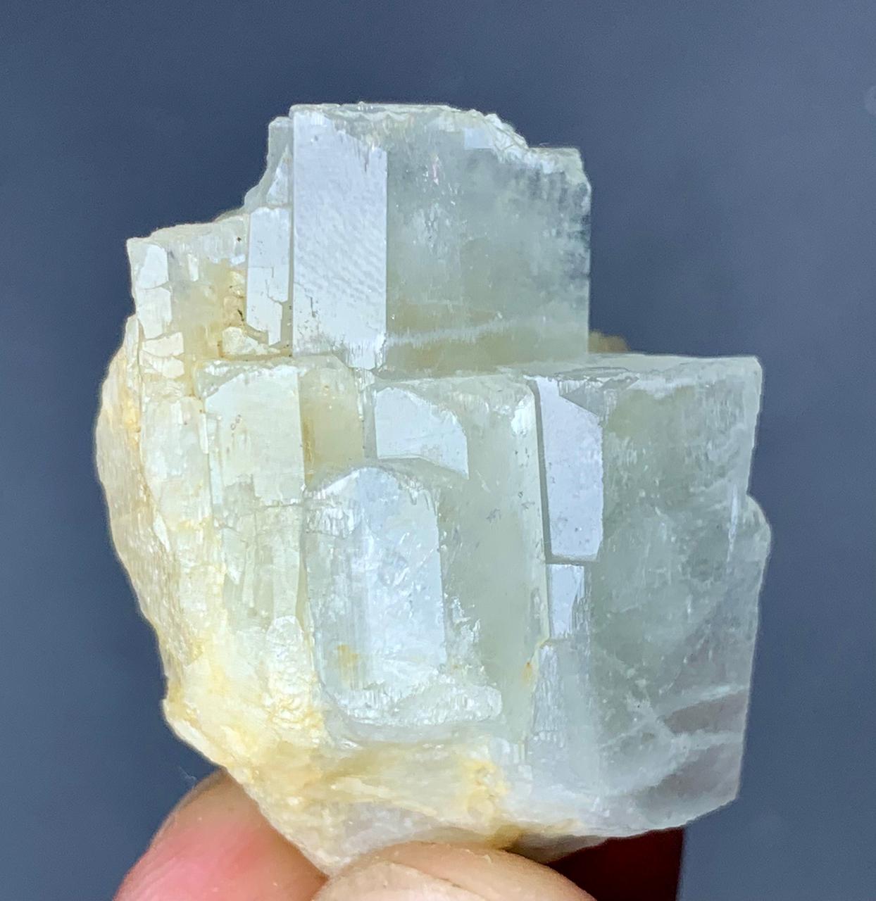 31gアクアマリン結晶標本 - パキスタン産天然ベリル鉱物 - Etsy 日本