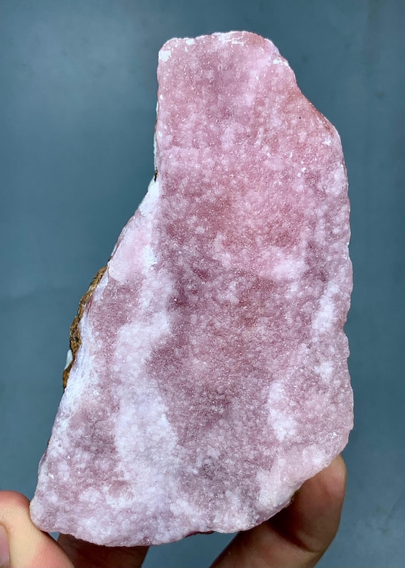 350g Pink Aragonite Mineral Specimen | Natural Crystal Cluster from Afghanistan