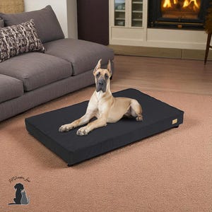 Orthopedic Dog Bed – Memory Foam Comfort & Support, Washable Pet Bed for Large and Medium Dogs, Anti-Slip Sleeping Mat