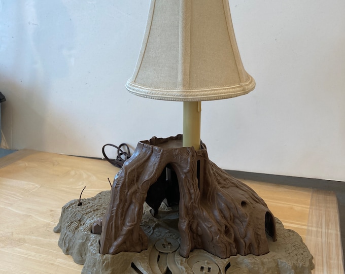 Star Wars Yoda Dagobah home table lamp. Vintage