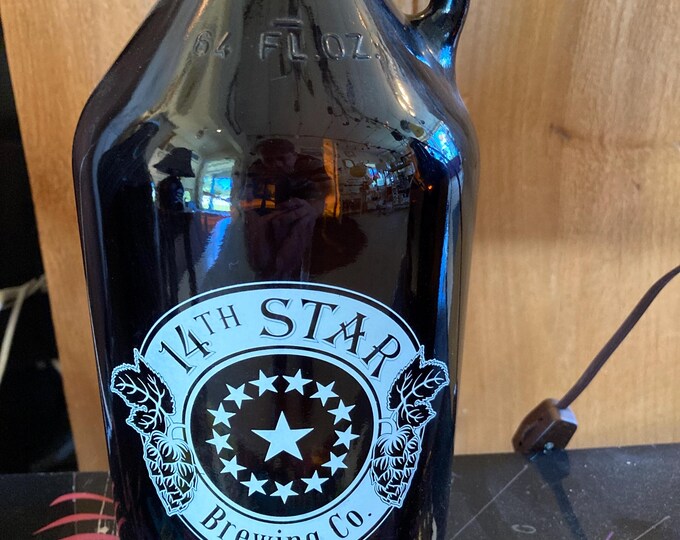 14th Star Brewing Company Growler Nightlight