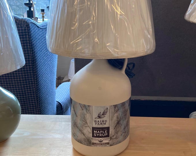 Baird Farm Maple Surup Jug Light
