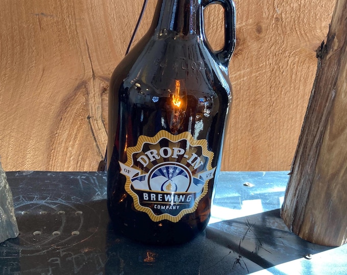 Drop in brewing growler nightlight