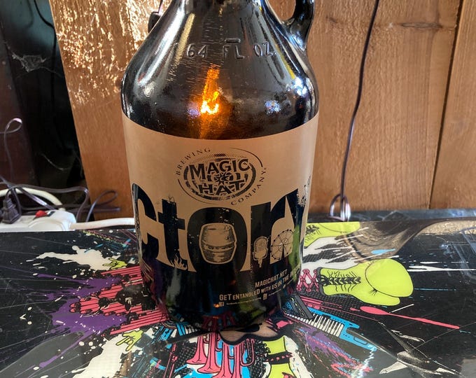 Magic hat Artifactory brewing growler nightlight