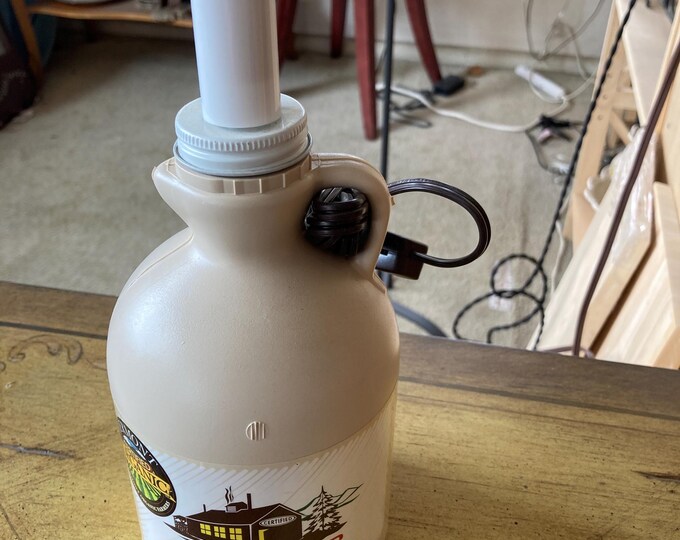 Maple syrup lamp base night light size