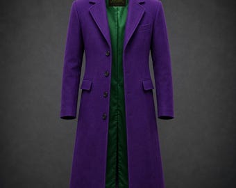 Handmade Movie Cosplay Trench Coat | Halloween Costume Jacket | Custom-Made Coat