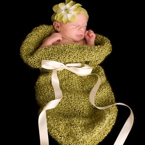 Newborn Baby Cocoon You Choose Color image 2