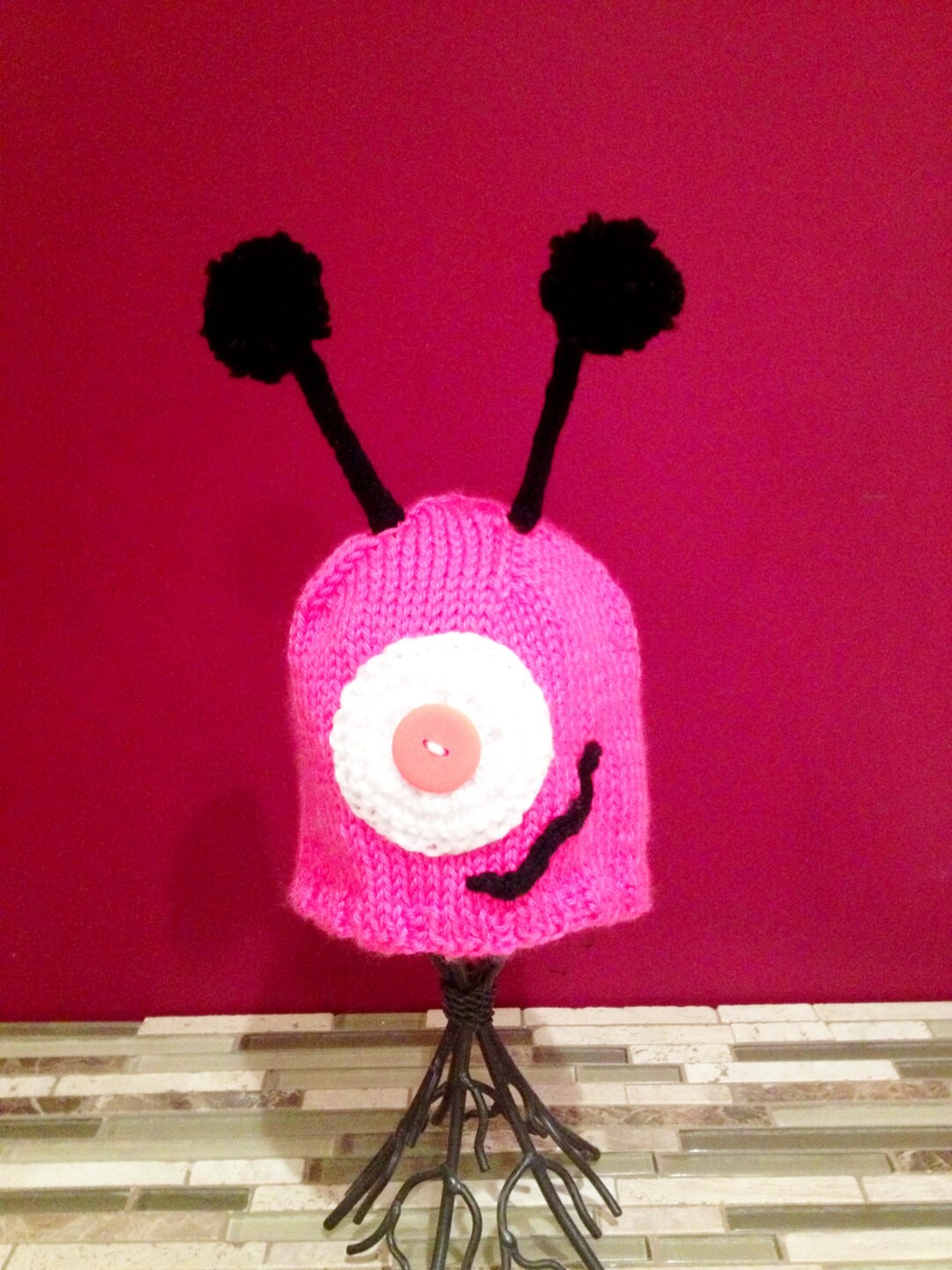 Monster Hat, Alien Hat - Made to Order - You Choose Color - Etsy