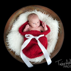 Newborn Baby Cocoon You Choose Color image 1