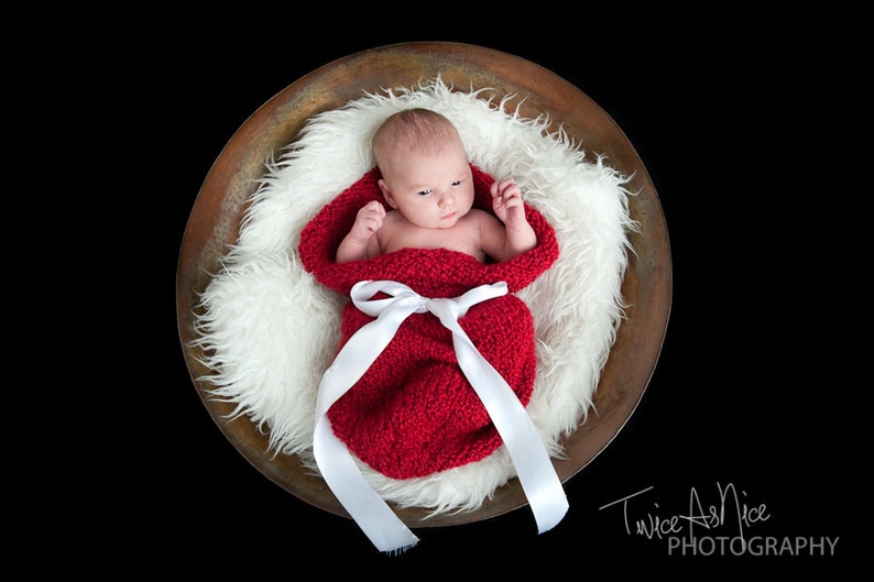 Newborn Baby Cocoon You Choose Color image 1