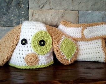 Puppy Diaper Cover Set