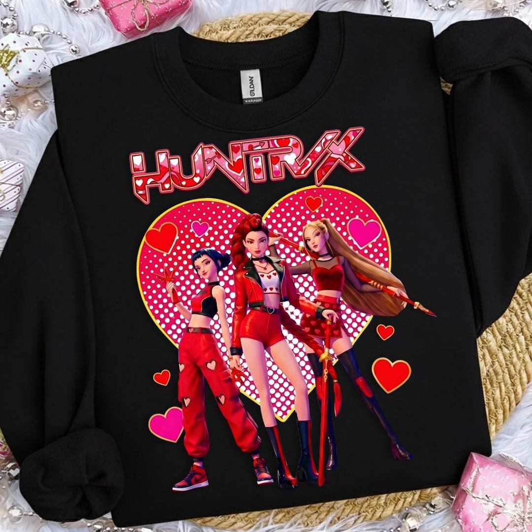Buy Huntrix Kpop Demon Hunters Valentine PNG, Valentine Kpop Huntrix ...