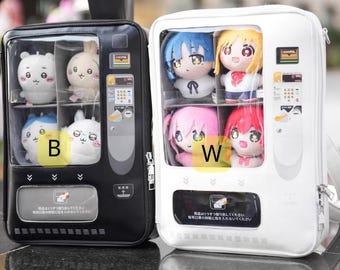 ミニ自動販売機用痛バッグ、爪付き人形ディスプレイ用財布