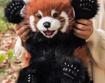Realistic Baby Panda Plush Toy, Valentine Gift