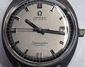 1960s Vintage Omega Seamaster Cosmic 166.023 Automatic Watch Cal 565 1960s Swiss