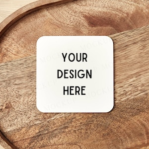 Coaster Mockup Coffee Cup Coaster Mock up Stock Photo, Rustic Mockup, Ceramic Coaster Mockup, Wedding Mock Up, Jpeg only. Digital Download.