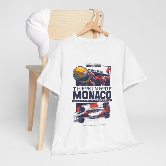 アイルトン・セナ Tシャツ | モナコグランプリ | モナコの王者