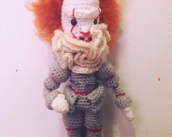 Crochet evil clown