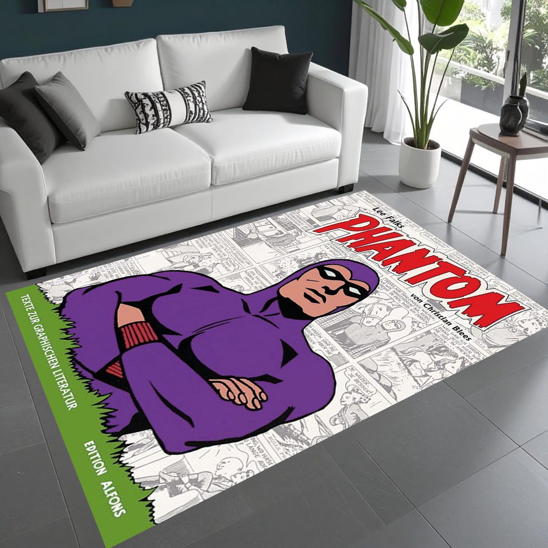 Retro Comic Book Rug: American Adventure Print Area Carpet - Etsy