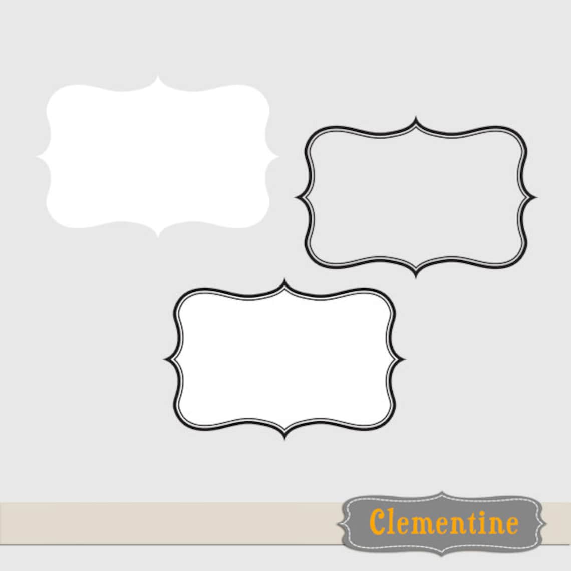 Printable Labels Clip Art Images, Scrapbook Clip Art, Royalty-free ...