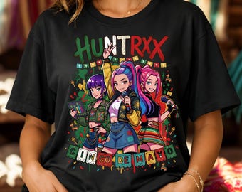 Kpop Demon Hunters Cinco de Mayo PNG - Hunterix Musical Girl ,Sublimation Graphic for Shirts