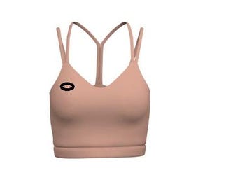 Women’s Strappy Sports Bra Sewing Pattern - PDF Digital Download -Yoga Bra Pattern