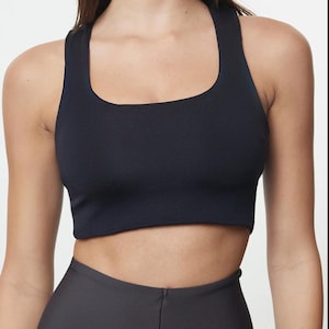 Racerback Bra Top Sewing Pattern | Digital PDF Crop Top | Instant Download | XS-XL Sizes
