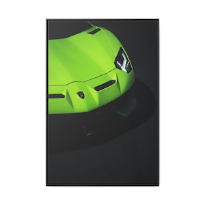 Lamborghini Aventador Canvas Print: Framed Supercar Wall Art