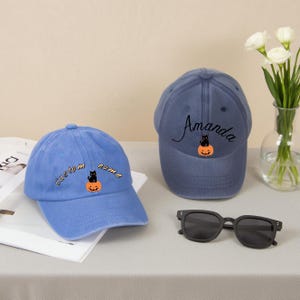 Gorra bordada vintage personalizada, gorra de béisbol con logotipo bordado, gorra con texto bordado, gorra de hermandad, gorra de béisbol unisex, gorras de despedida de soltera
