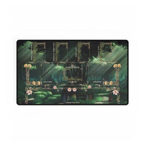 Earthborne Rangers Playmat: TCG Desk Mat with Stitched Edge