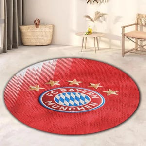 FC Bayern Munich Rug, Bayern Munich Rug, Football Rug,Bayern Munich,Modern Rug,Antislip Rug,Living Room Rug, Teen Room Rug,10x12 Rug,6x9 Rug