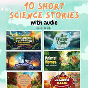 10 Science Short Stories For Kids (with Audio)