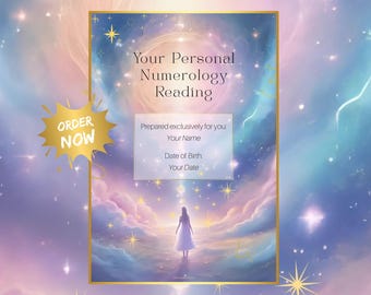 Lectura numerológica personalizada (PDF) según tu fecha de nacimiento
