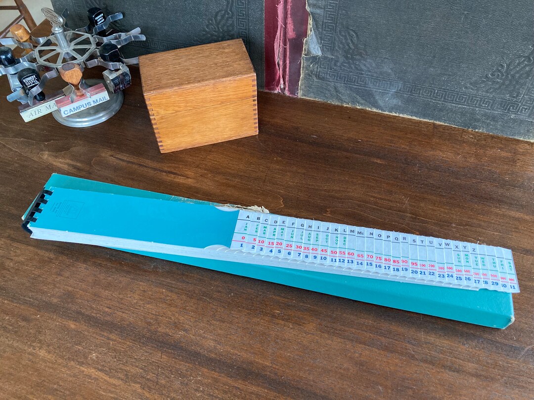 Vintage Sortall Sorter Office Organization Alphabetizer Paperwork