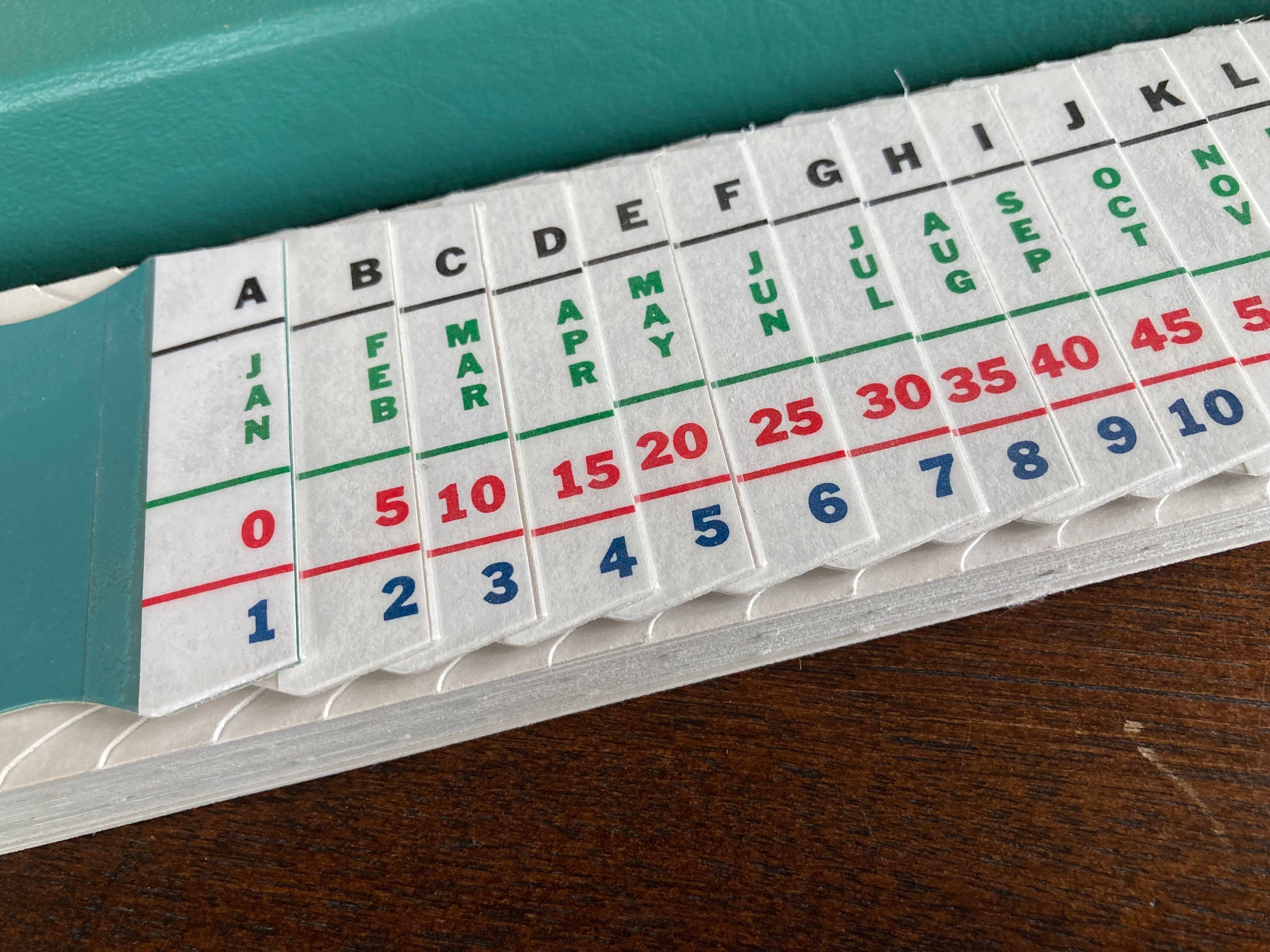 Vintage Sortall Sorter Office Organization Alphabetizer Paperwork