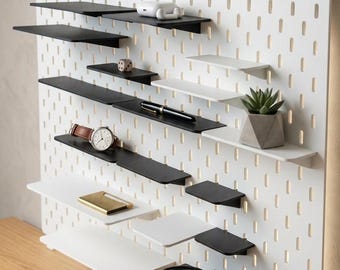 Estante para tablero perforado Skadis – Organizador de estantes compatible con IKEA