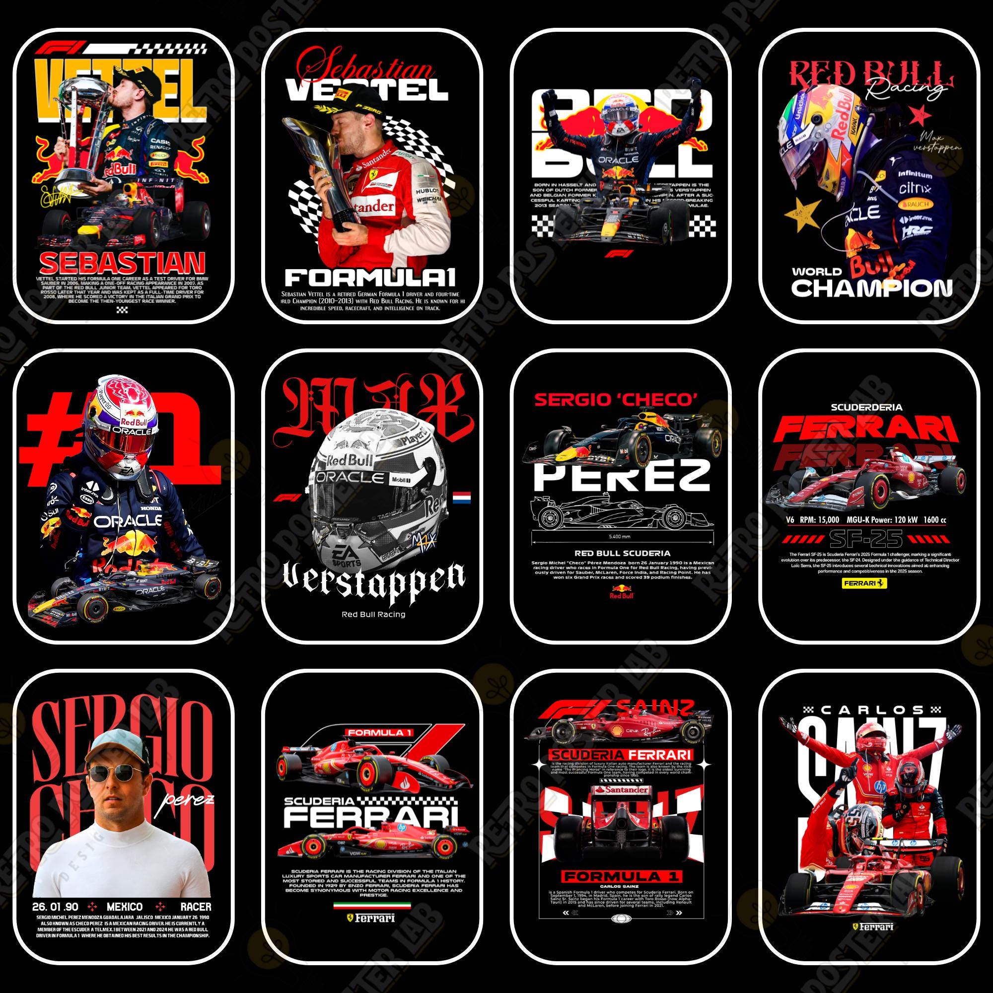 1500+ Car T-shirt Design Bundle: Supercar Vector Art (PNG Digital ...