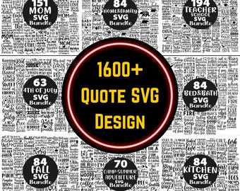 1600+ SVG Bundle, Mom Dad Küche Schule (Instant Download)