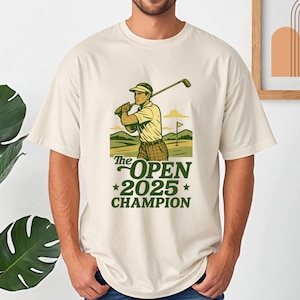 The Open 2025 Champion Golf Shirt,Comfort Colors Golf Shirt,U.S. Open Golf Championship 2025 Tee,The Masters Golf Shirt,Retro Golf Tee